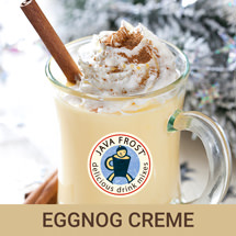 We are your eggnog creme seasonal beverage mix source.